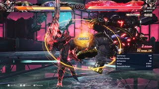 Devil Jin WS3 Combo is hard but very fun to do...