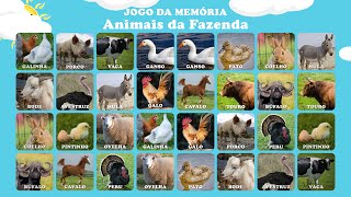 Jogo da Memória - Animais 2 - Inventoteca - Sua diversão começa aqui!