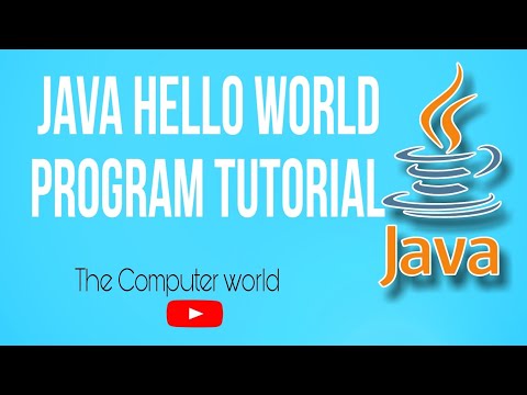 java programming language tutorial|  java hello world program for beginners|learn java fast and easy
