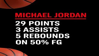 Chicago Bulls Vs. Cleveland Cavaliers — November 9, 1995