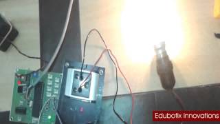 Switch Controlled AC Lamp Dimmer using Microcontroller