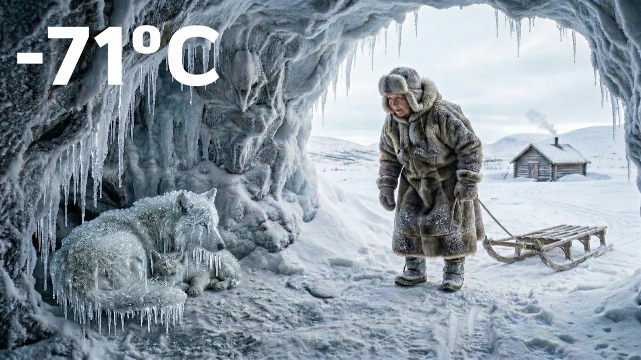 An Elderly Woman Saved a Frozen Mother Wolf and Her Cub in Siberia — Then a Miracle Happened