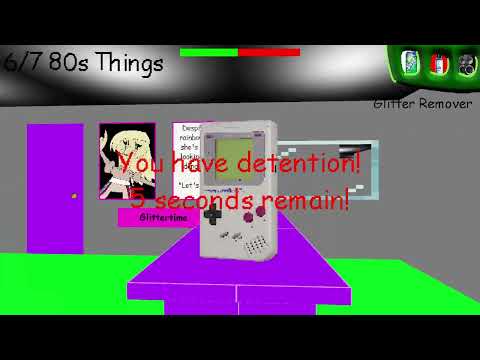 Baldi's Basics 80's Edition.