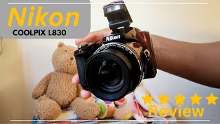 NIKON COOLPIX L830　34倍ズーム Nikon COOLPIX L830 16 MP CMOS Digital Camera with 34x Zoom NIKKOR