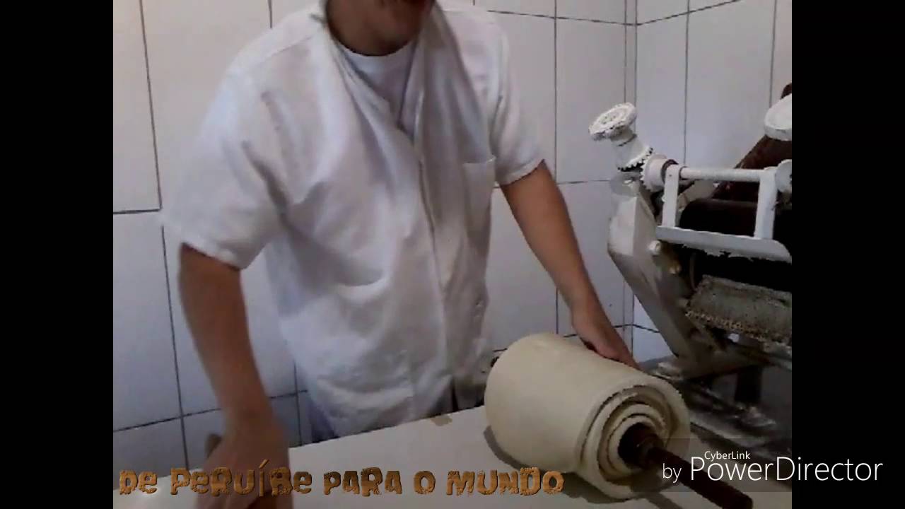 massa de pastel de feira