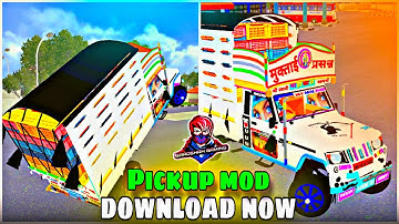 Bussid Pickup Mod Download [Full Modified Pickup Mod]
