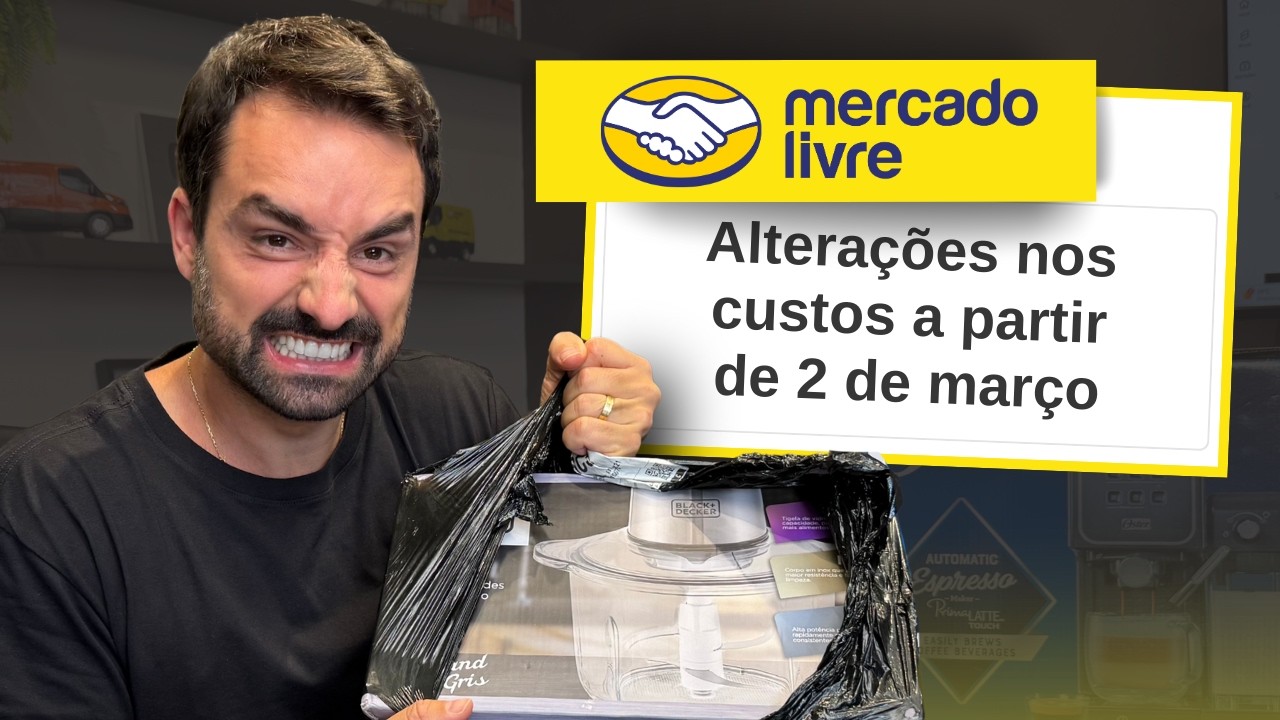 🚨 FRETE DO MERCADO LIVRE FICOU MAIS CARO PRA CLIENTE E VENDEDOR
