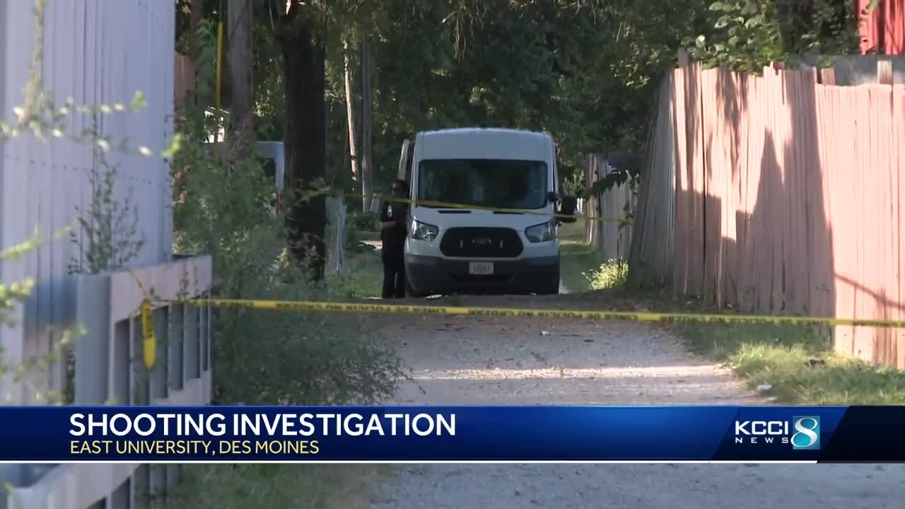 Des Moines police: One injured in shooting on east side - YouTube