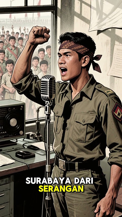 Bung Tomo, heroic man from Indonesiam #shorts #hero #short