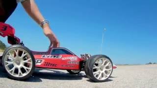 Kyosho Inferno Mp9e @ 132kmh = 82.5mph (Weekend run)
