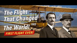 The First Human Flight – How the Wright Brothers Changed History! ✈️🚀
