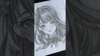 Anime Girl✨ Sketch | Genshin Impact | #art #anime #genshinimpact