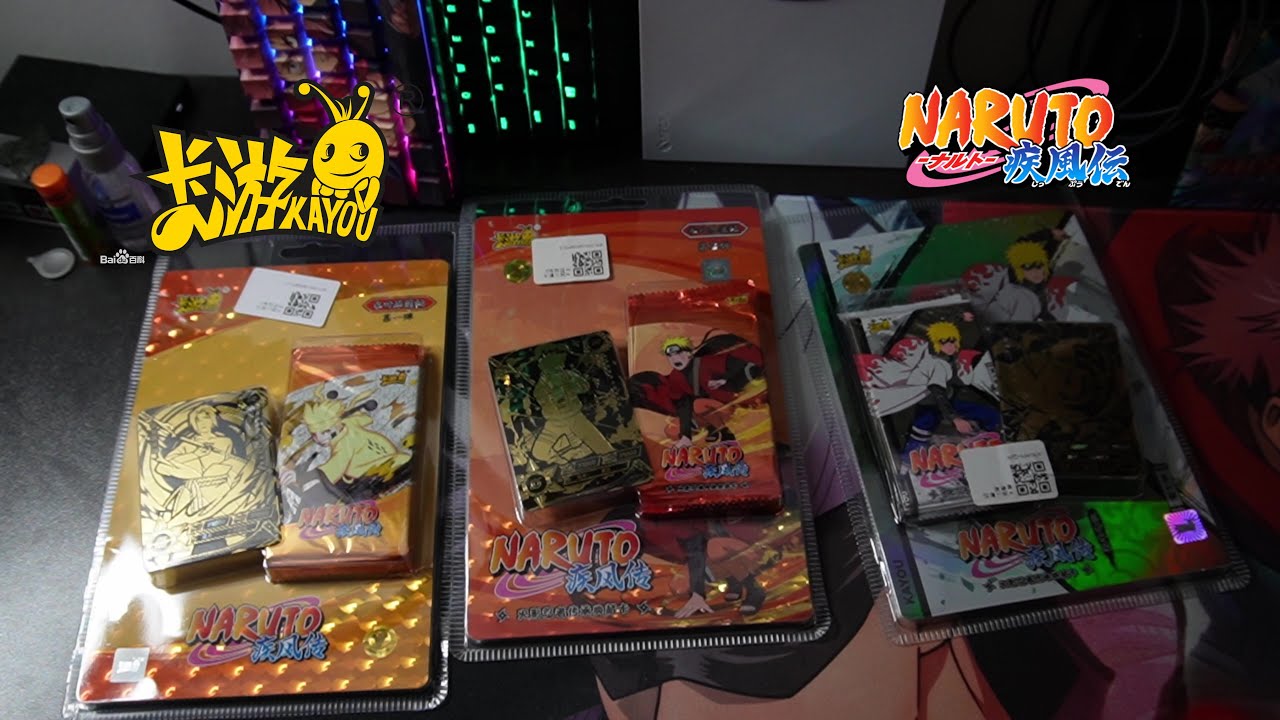 Opening Every NARUTO KAYOU Blister Packs WOW THEY Go Krazy! - YouTube