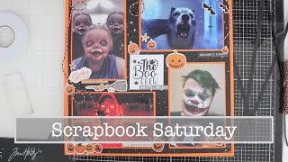 Scrapbook Saturday || FREE #cricut scrapbook cut file for four 6x4 photo inserts