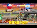 Ft10 sf2ce  tanner  cl vs ale1980 ar street fighter ii champion edition fightcade jan 24