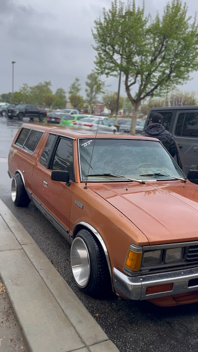 Nissan 720 ST king cab old school minitruck #minitruck #nissan720 #truck #15x10 #oldschool