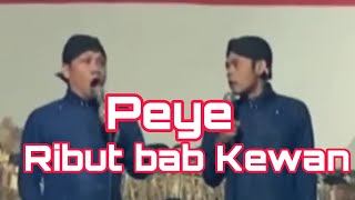 Ribut perkoro kewan || Kangen Peye || Percil
