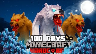 I Survived 100 Days As A Werewolf In Minecraft