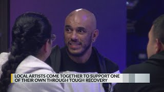 Albuquerque artists support fellow artist through tough recovery