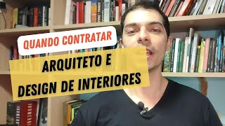 Arquiteto ou Designer de Interiores? Saiba Quando Contratar Cada Profissional!