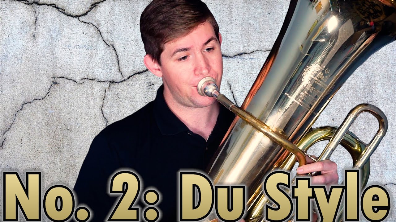 THÉO CHARLIER No. 2: Du Style TUBA CONCERT ETUDE. Play Along Brian  Kelley! 