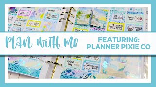 Plan With Me // Sunny Daze (Planner Pixie Co)