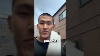 He tried giving money to his parents