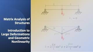 Introduction to Large Deformations and Geometric Nonlinearity