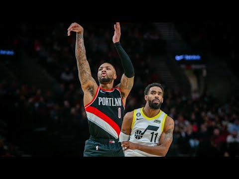 Utah Jazz vs Portland Trail Blazers - Full Game Highlights | January 25, 2023 | 2022-23 NBA Season