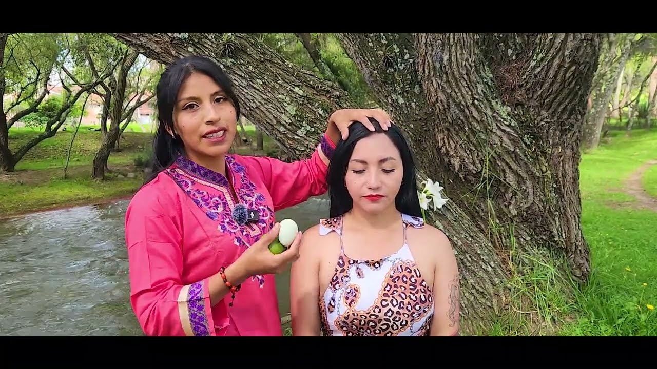 Spiritual healing cleansing by the river/ renewing energies with Paulina