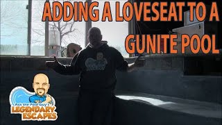 Ask the Pool Guy - How to Add a Loveseat to a Gunite Pool {Legendary Escapes}