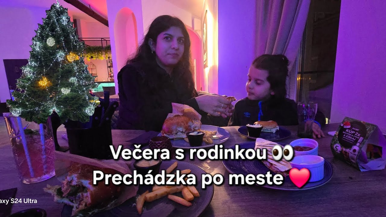 Rodinný večer: Mexické chute & vianočná atmosféra mesta 🏙️