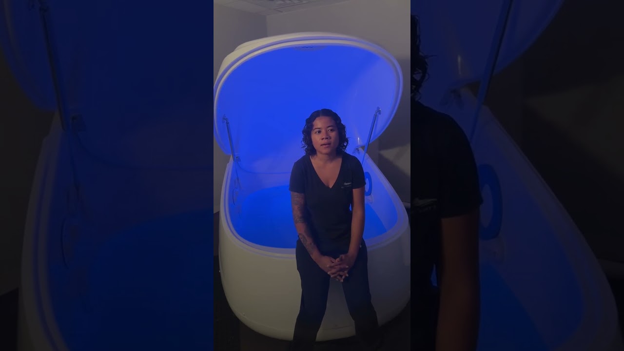 Zari loves float tanks and float therapy!