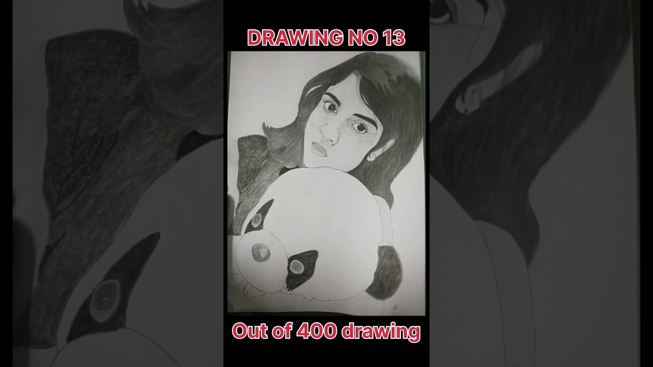 drawing no 13 out of 400 drawing. last 6 years drawing showcase ❤️