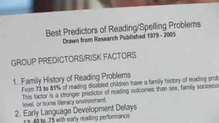 Dyslexia : Diagnosing Dyslexia