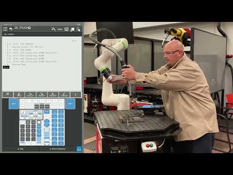 Setting Up 2D Touch Sense – Lincoln Electric Cobot Training Video