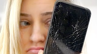 Celebrity Shattered my iPhone 😭 | iJustine Net Worth
