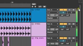 Removing clipping and gain management in Ableton