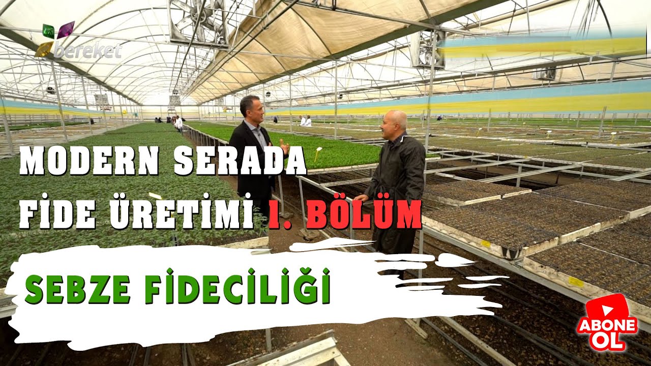 Çiftlik Projem | Sebze Fideciliği | Modern Serada Fide Üretimi 1. Bölüm Antalya / Kumluca