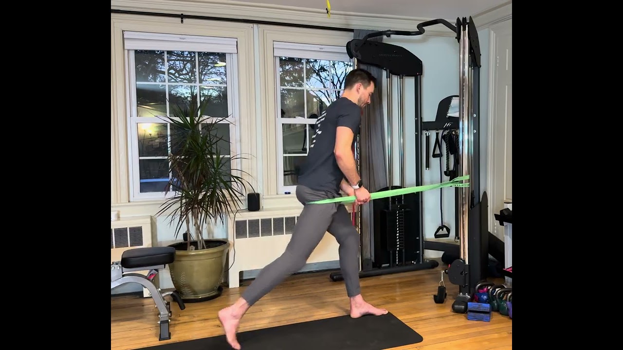 Banded Anterior Hip Mobilization