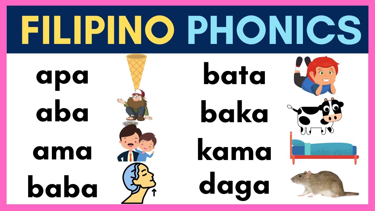 Filipino Phonics Aralin 1 Hakbang Sa Pagbasa Kinder And Grade 1