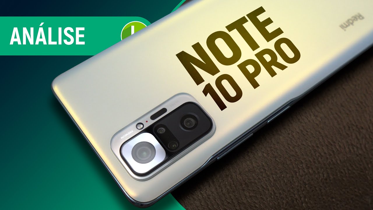 REDMI NOTE 10 PRO: CELULAR INTERMEDIÁRIO quase COMPLETO peca em poucos detalhes | Análise / Review