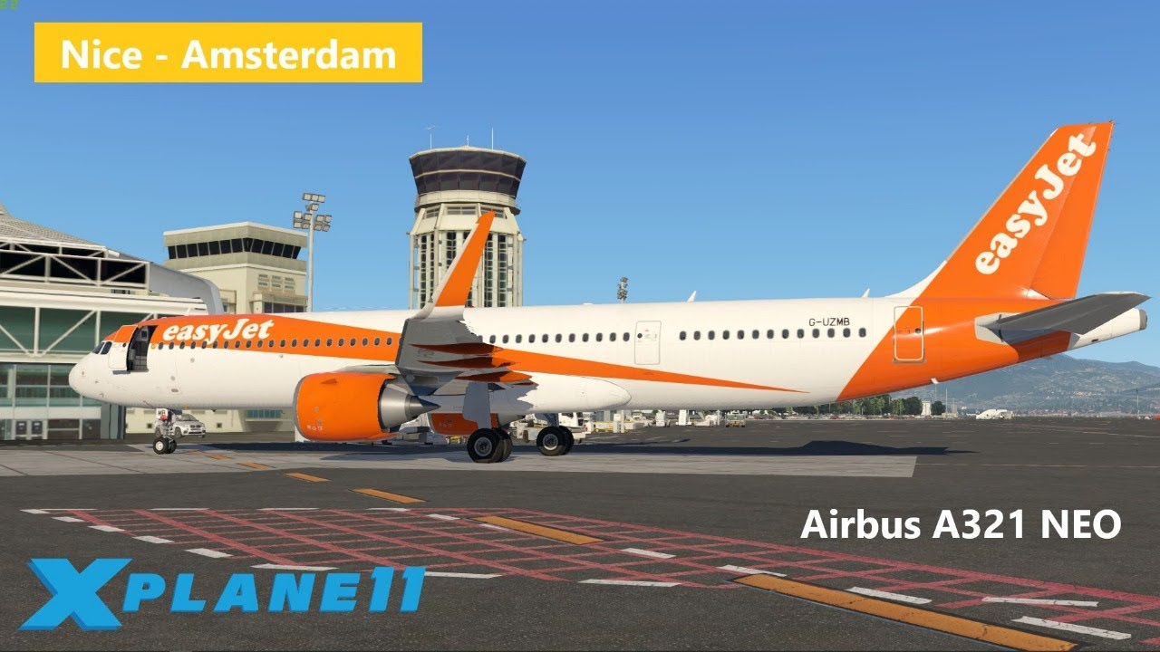 Airbus A321 NEO | Nice - Amsterdam | LFMN - EHAM | Vatsim