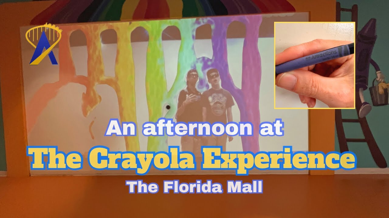 The Crayola Experience at the Florida Mall is So Much Fun!