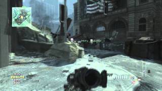 Call of duty moder Warfare 3 :First 360 across the map knife ever