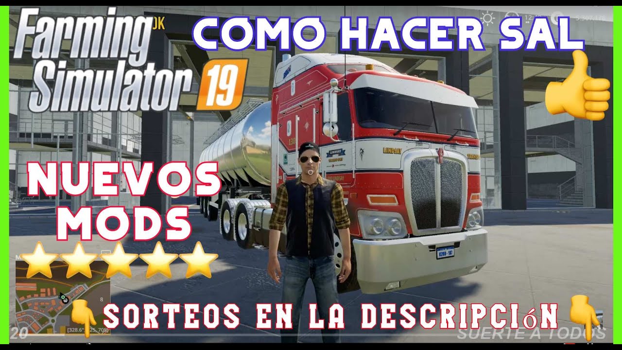 FARMING SIMULATOR 19 COMO HACER AGUA DULCE Y SAL NUEVA ACTUALIZACION Cantabria Infinita