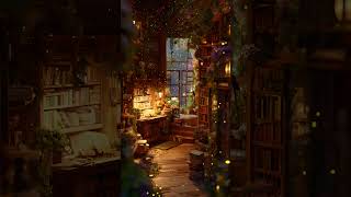 POV: You Discovered a Fairy Library 🍃📚✨ #fantasymusic #booktok #romantasy #magical #fairycore #fae