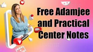 Free Adamjee And Practical Center Notes For Class 9,10,11,12.