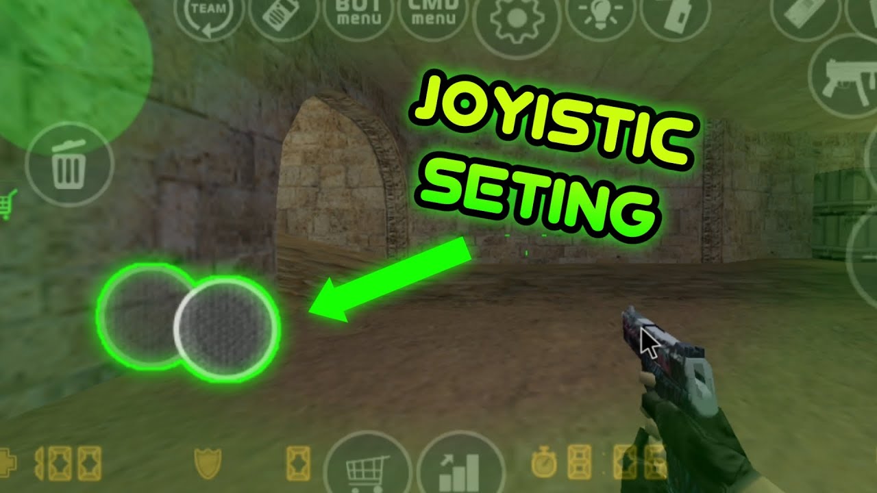Cs 1.6 android/ JOYISTIC SETTING