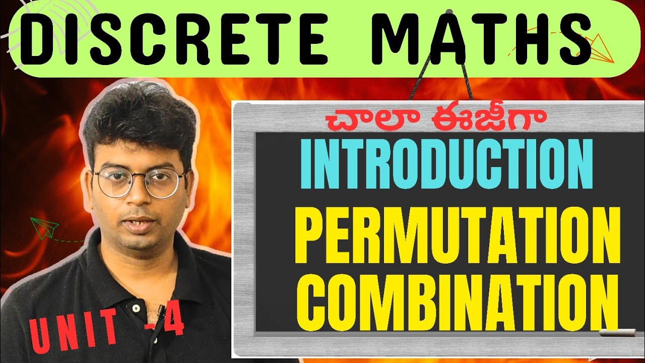DISCRETE MATHS|Permutations & Combinations|#discrete_maths # ...